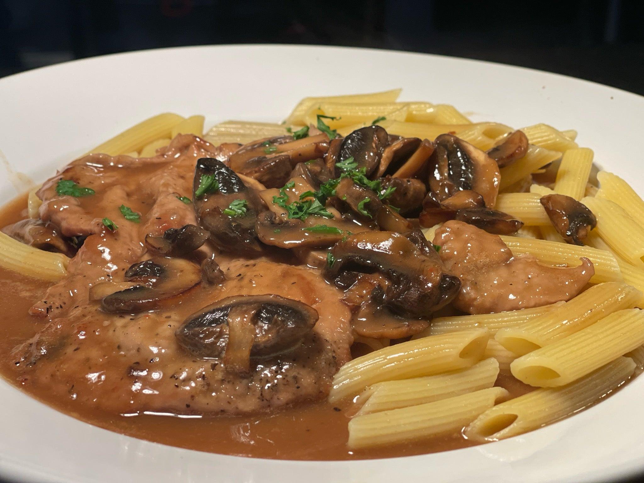 Veal Marsala - Vincenzo's Kitchen