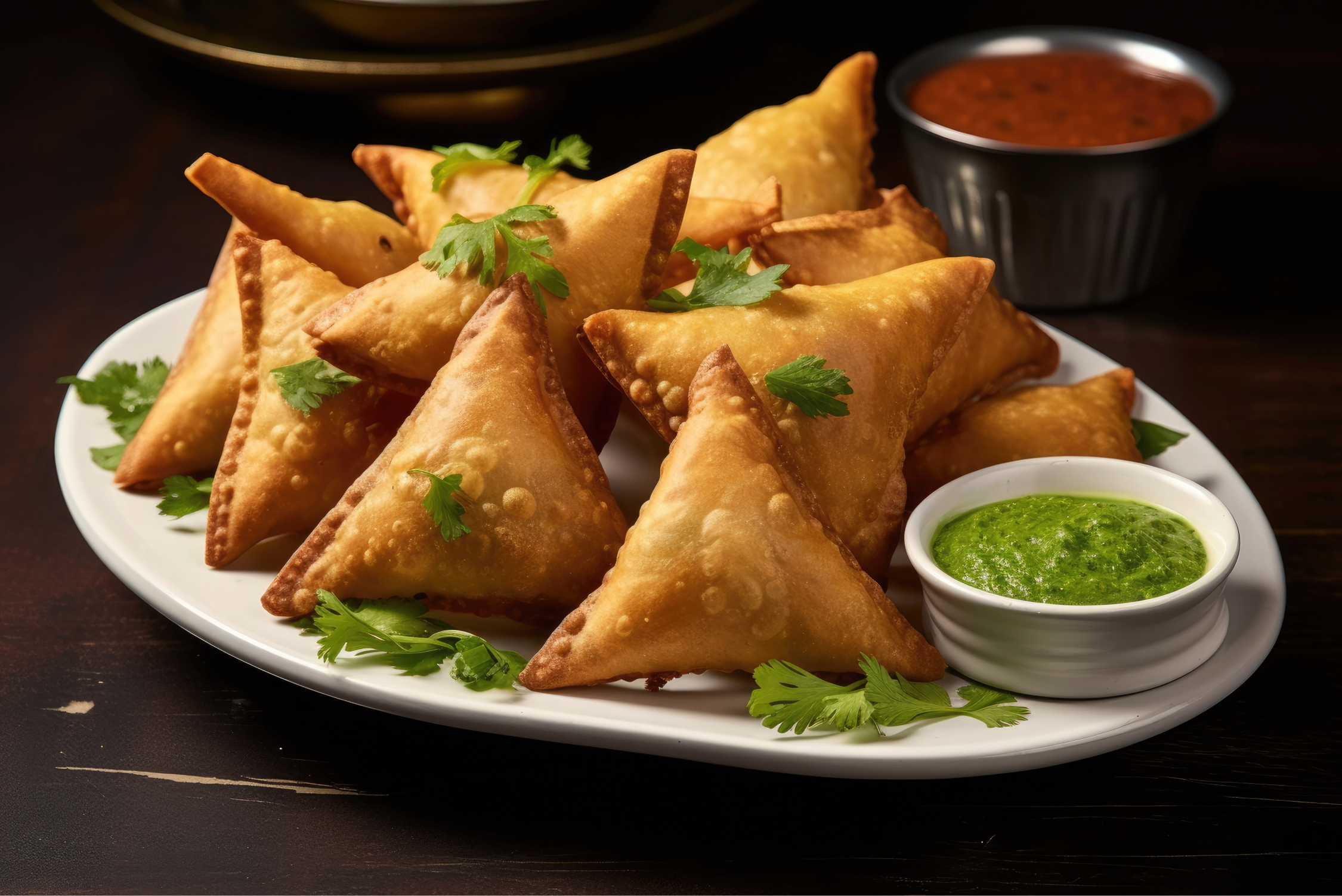 Vegetable Samosas (20 pcs)