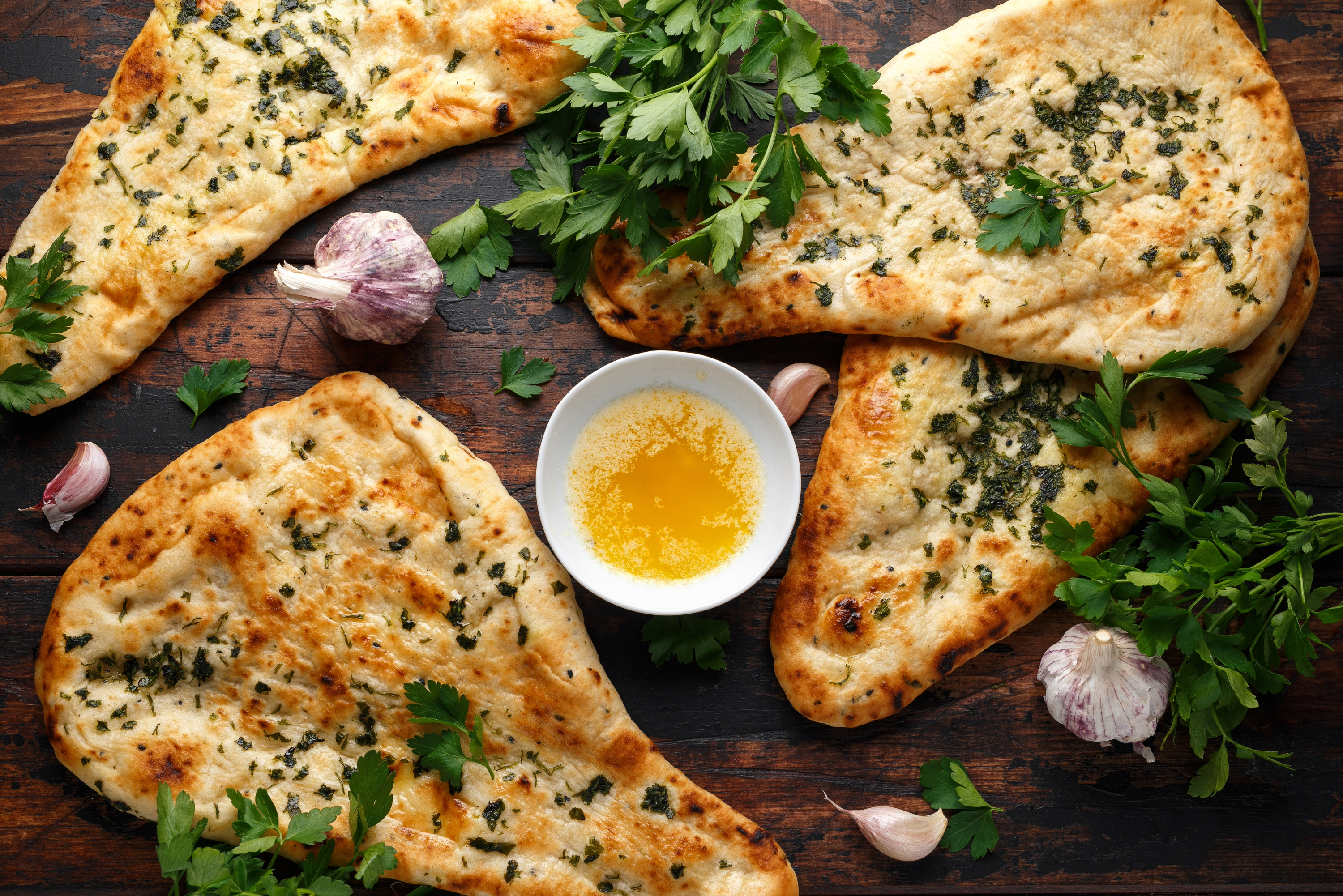 Garlic Naan (20 pcs)