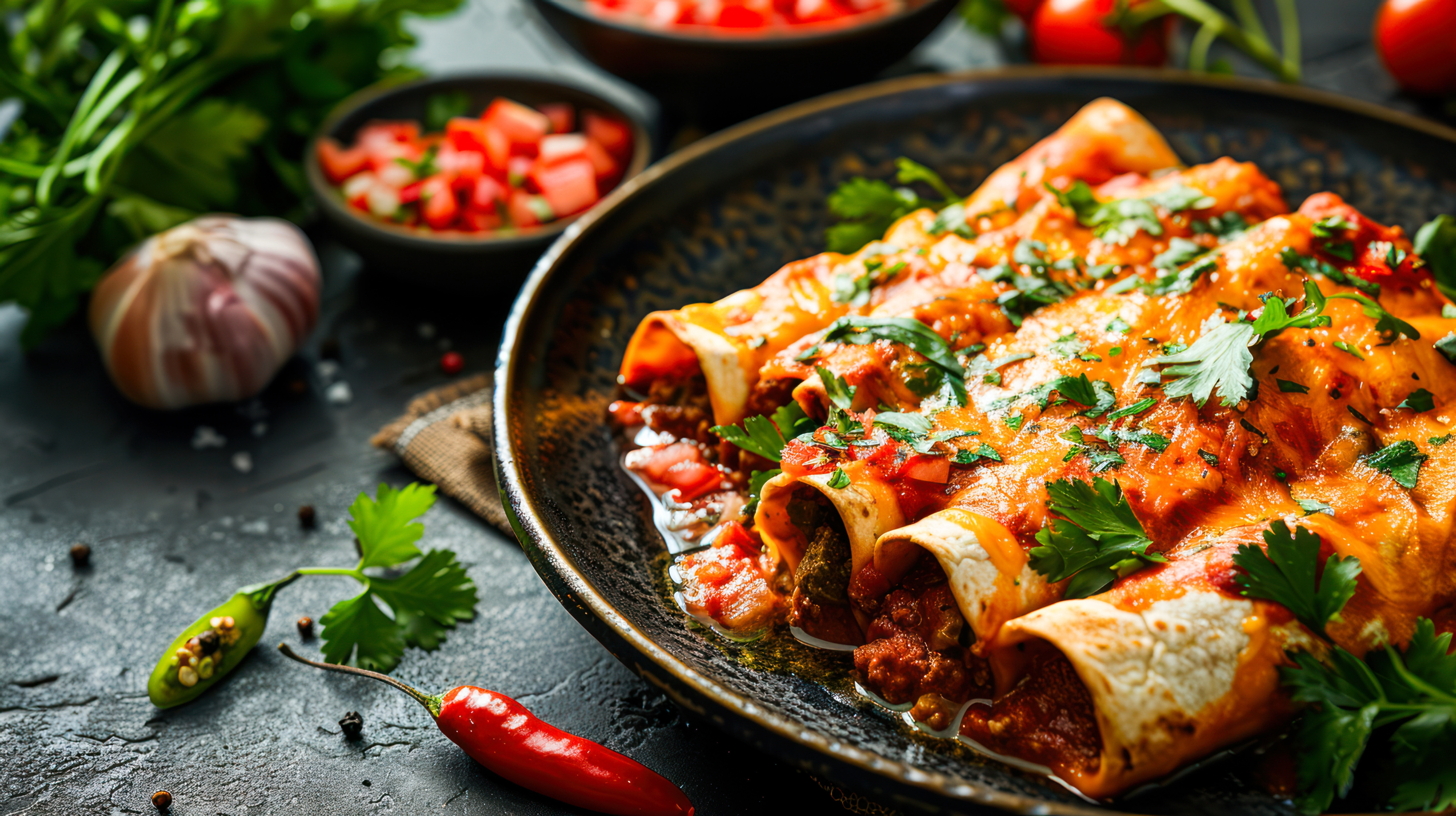 Beef Enchiladas
