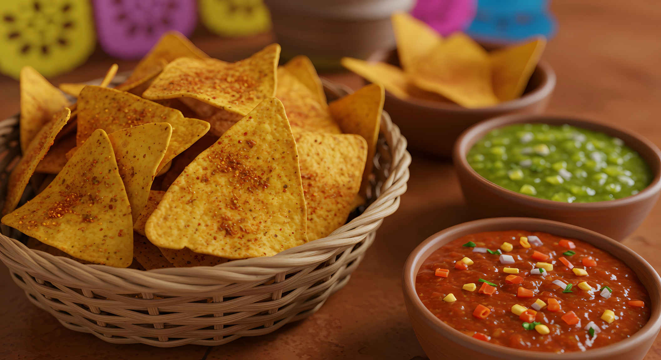 Chips & Fresh Salsa Roja/Verde