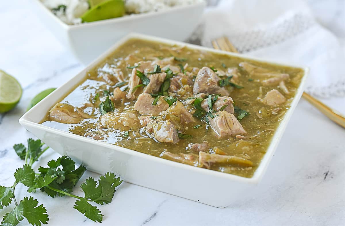 Chile Verde (Pork in Green Sauce)